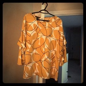 New Alfani long a sleeved shirt.